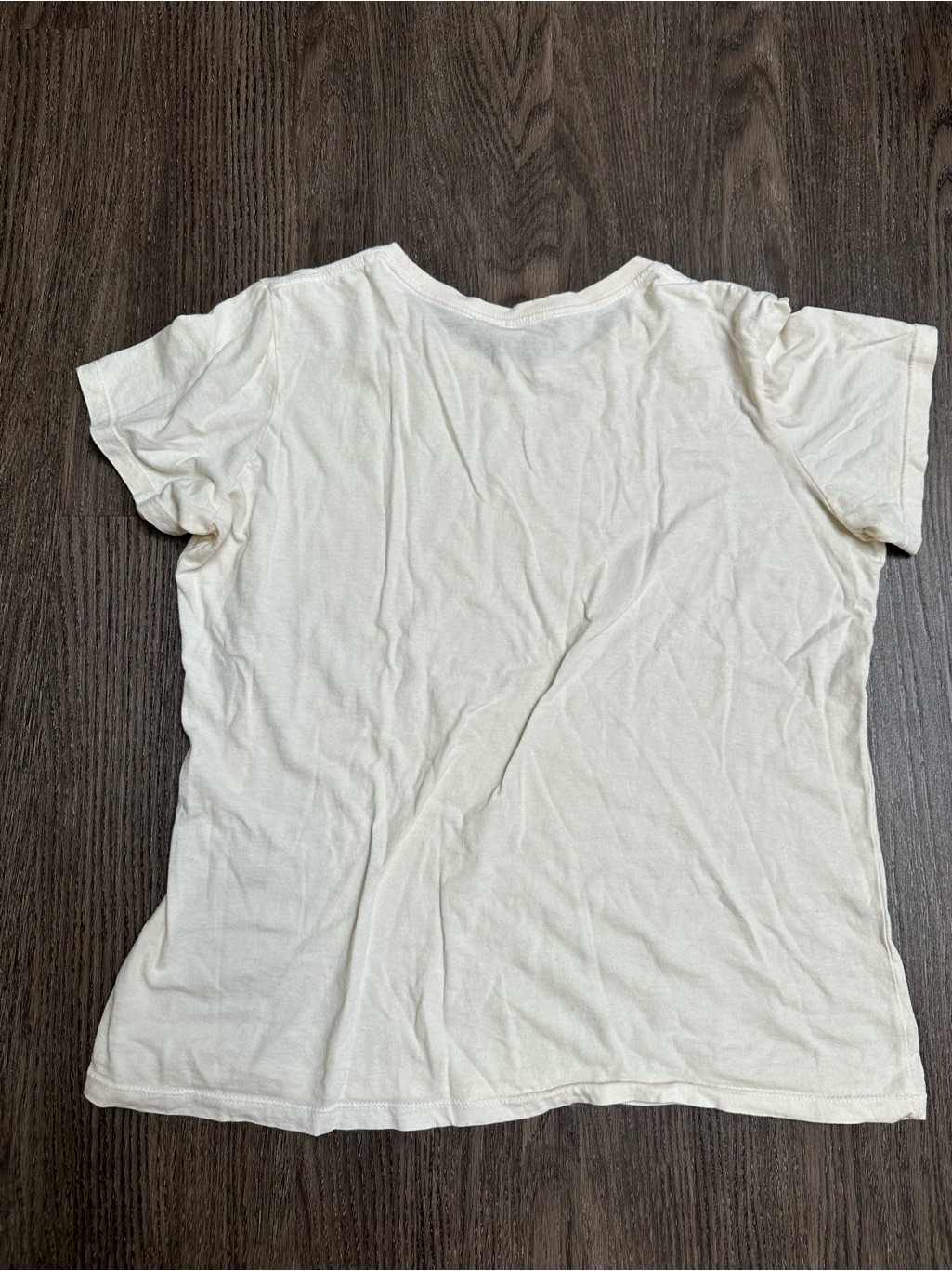 Harvest & Mill Organic Cotton Crew Tee, Natural, Size L (Women’s) — image 2 of 4